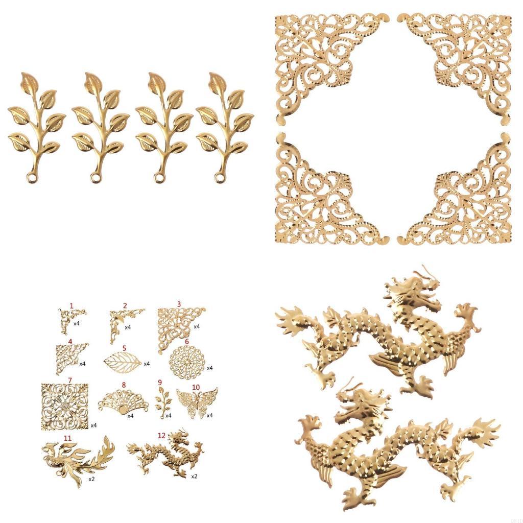 Resin Art Pro - Handgefertigtes Gold für Schmetterlings-Drachenblätter, DIY-Epoxidharzform, dünne