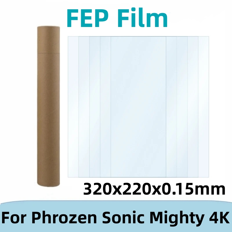 Resin Art Pro - 5 Stück FEP-Folie 320x220x0.15mm Für Phrozen