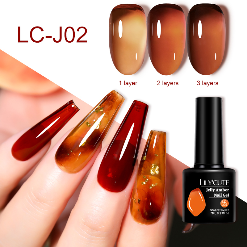 LILYCUTE 7ML Jelly Amber Gel N – Resin Art Varnish Bewertung und Preis