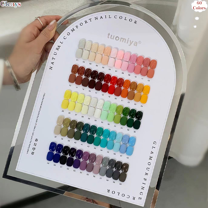 Glenys 60 Farben Nagellack-Gel – Resin Art Learning Bewertung und Preis
