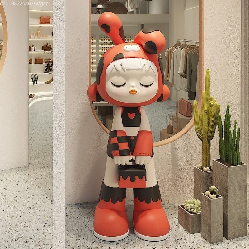 Kunstvolle Cartoon-Mädchen-Sta – Resin Art Decor Bewertung und Preis