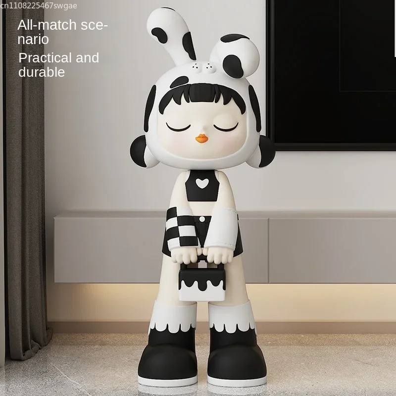 Kunstvolle Cartoon-Mädchen-Sta – Resin Art Decor Bewertung und Preis