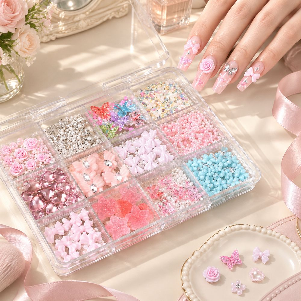 12 Gitter, verschiedene Formen – Resin Art Using Flowers Bewertung und Preis