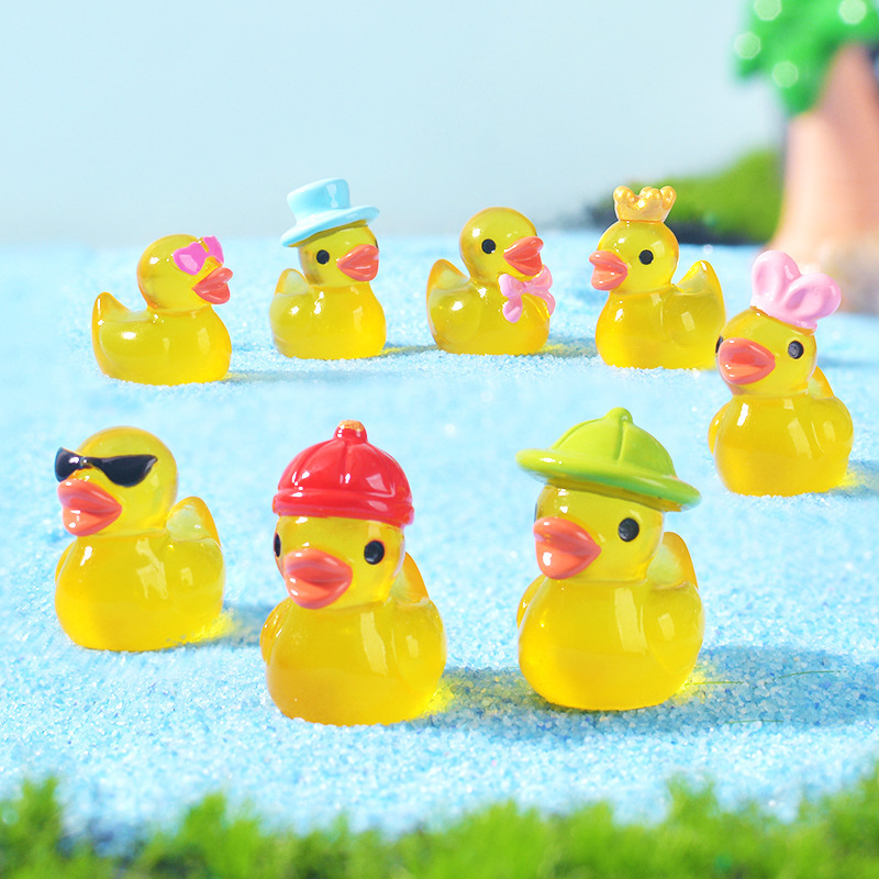 Mini gelbe leuchtende Entenfig – Resin Art Things Bewertung und Preis