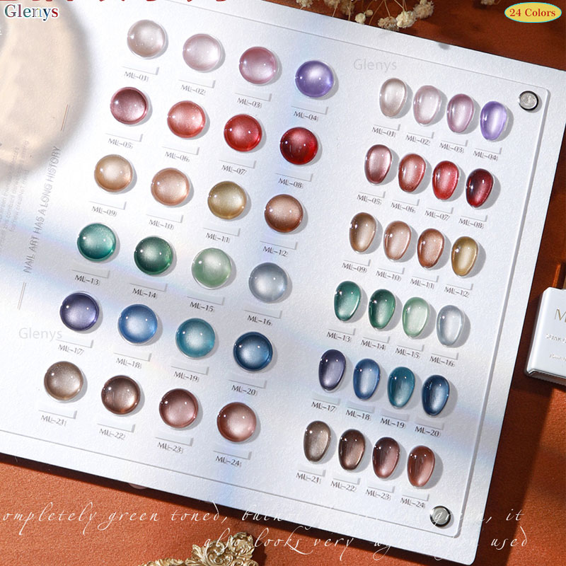 Glemys 24-farbiges Katzenaugen – Resin Art Learning Bewertung und Preis