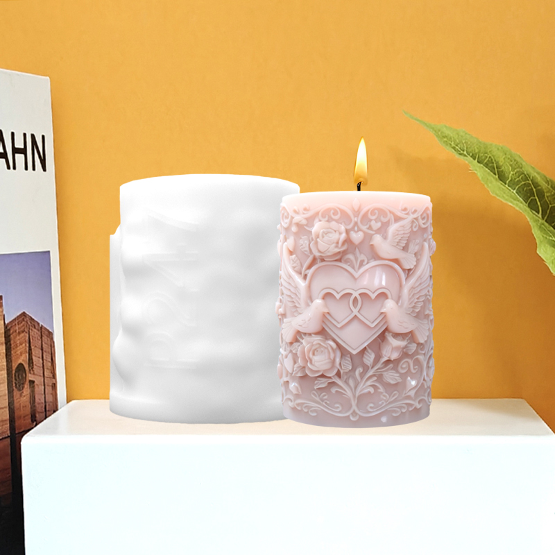 Doppeltes Herz verbunden weiße – Resin Art And Design Bewertung und Preis