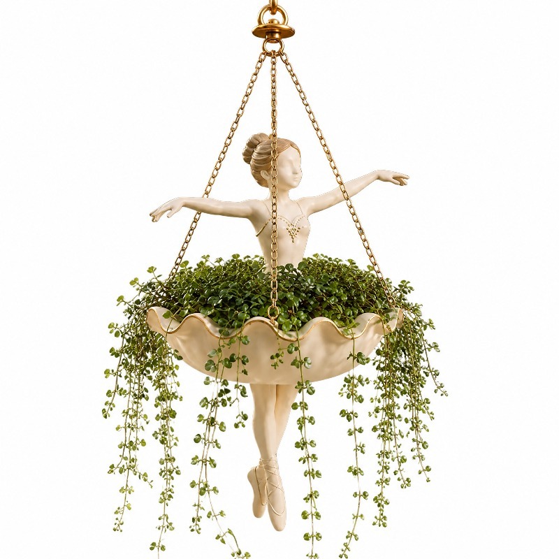 Dekorativer Ballerina-Hängepfl – Resin Art Using Flowers Bewertung und Preis