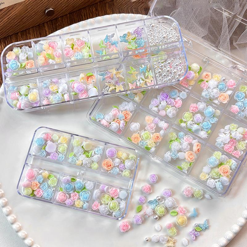 3D-Nagelkunst-Dekorationsset 6 – Resin Art Using Flowers Bewertung und Preis
