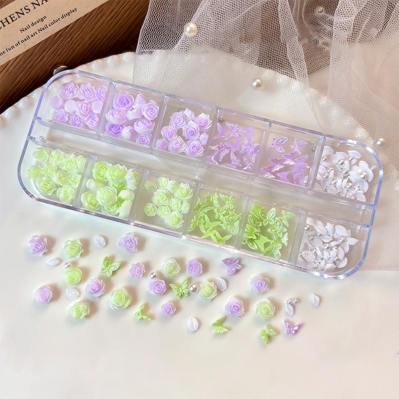 3D-Nagelkunst-Dekorationsset 6 – Resin Art Using Flowers Bewertung und Preis