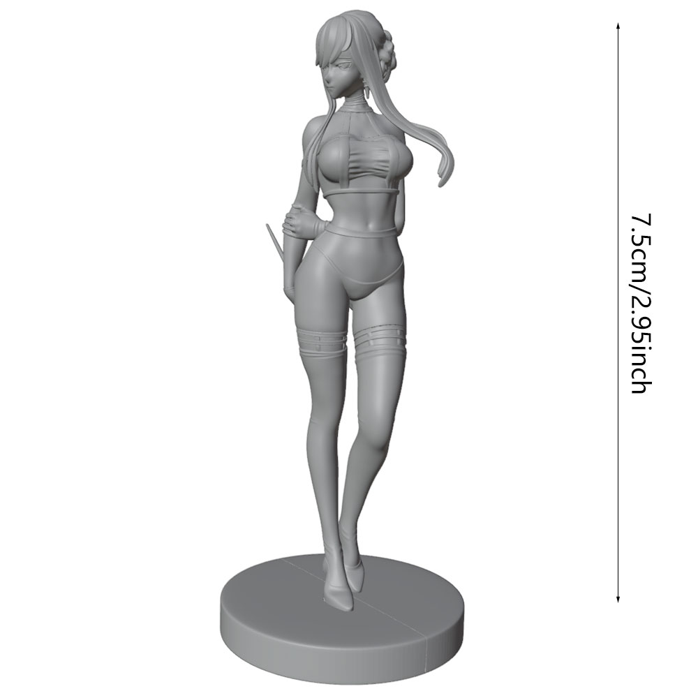 1/24 Miniatur-Harzstatue, 75 m – Resin Art And Design Bewertung und Preis