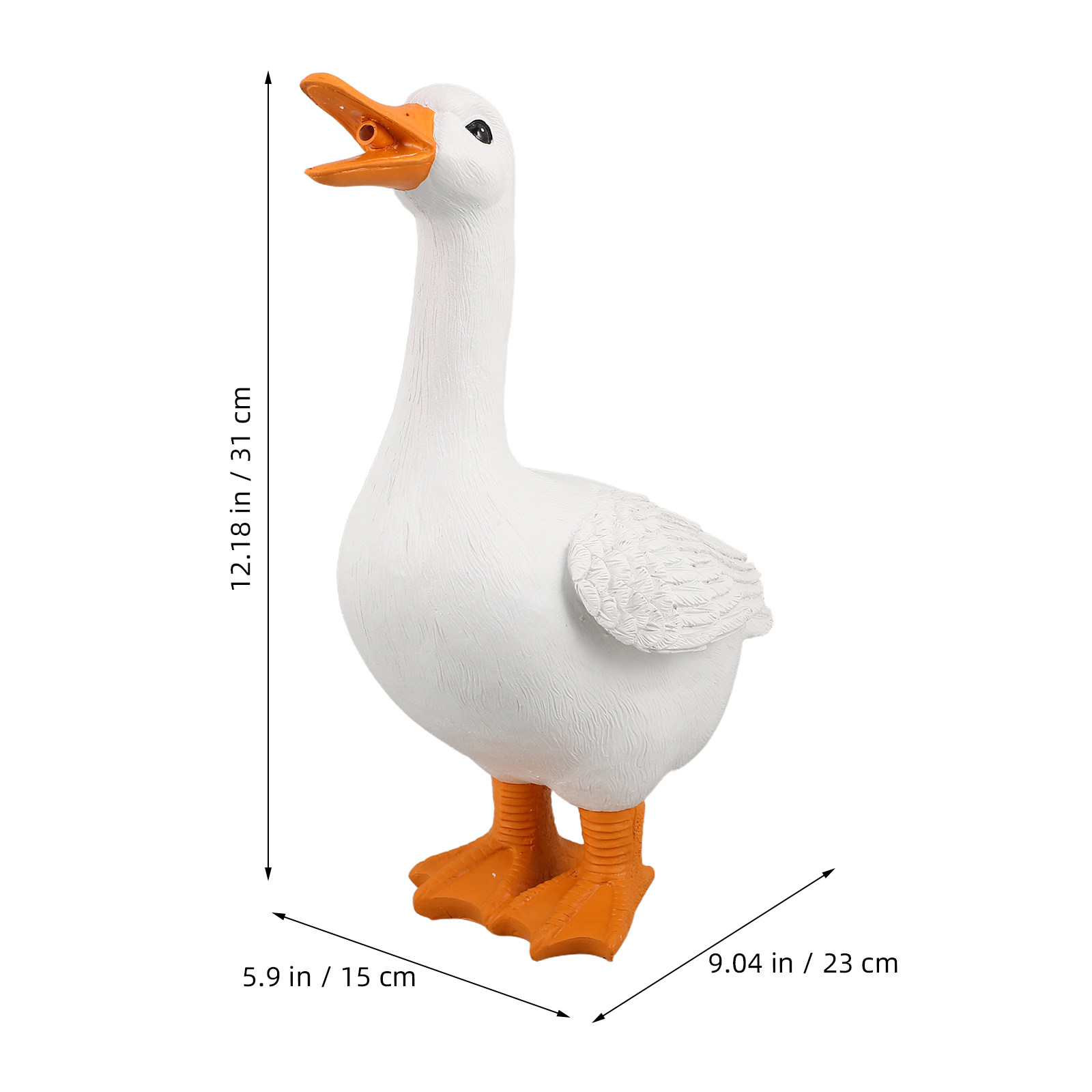 Garten-Entenstatue aus Harz, O – Resin Art Decor Bewertung und Preis