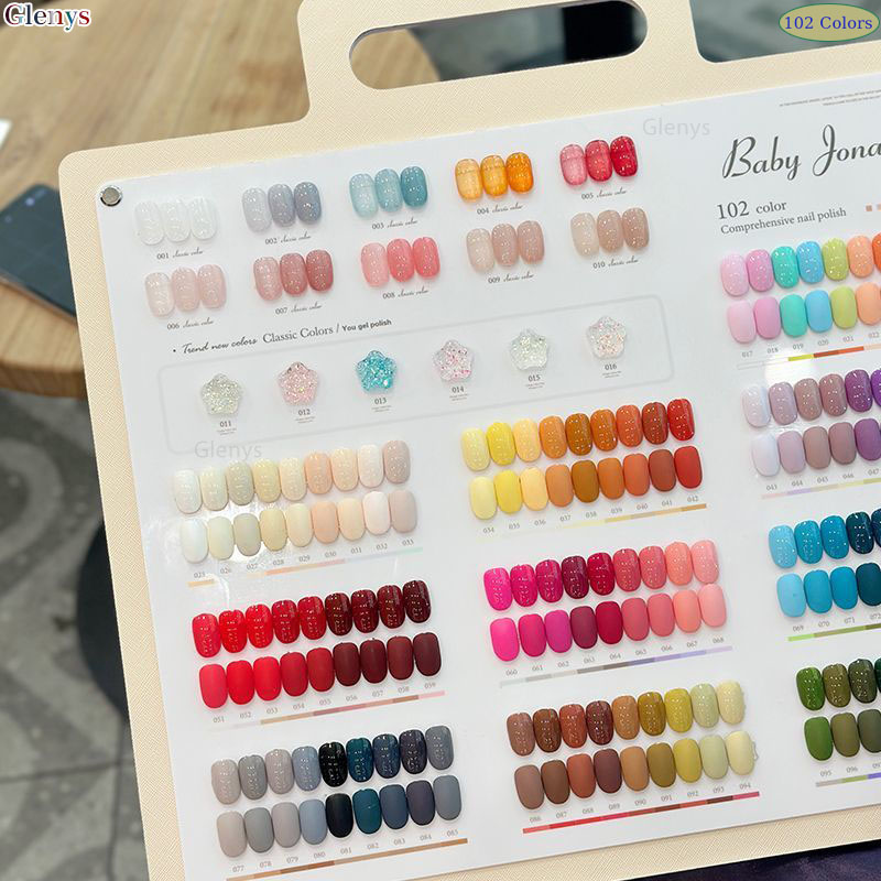 Glenys 102-Farben-Nagellack-Kl – Resin Art Learning Bewertung und Preis