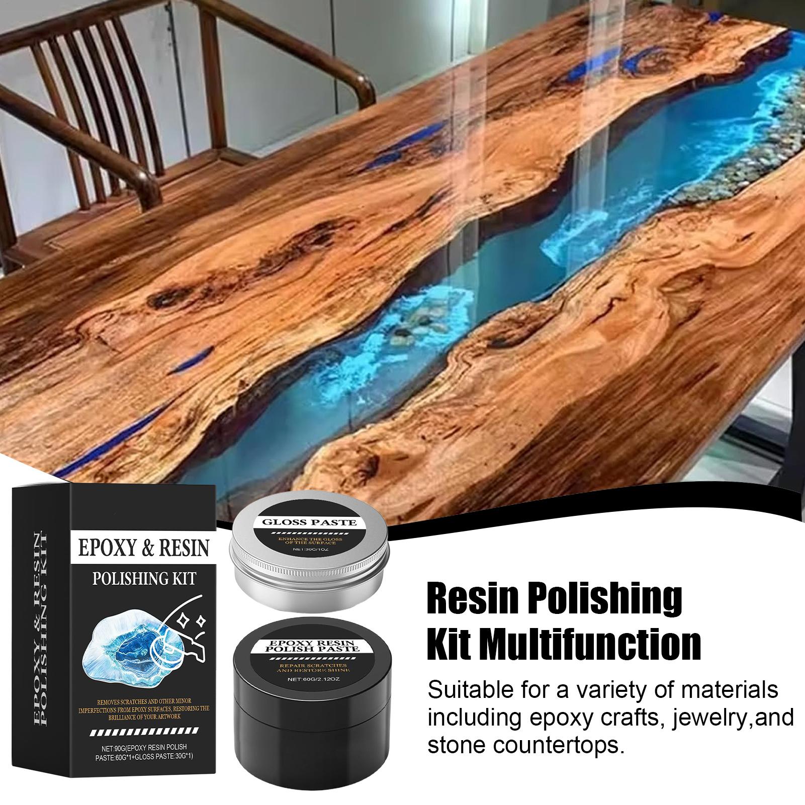 Epoxidharz-Polierset - Cremige – Resin Art For Beginners Bewertung und Preis