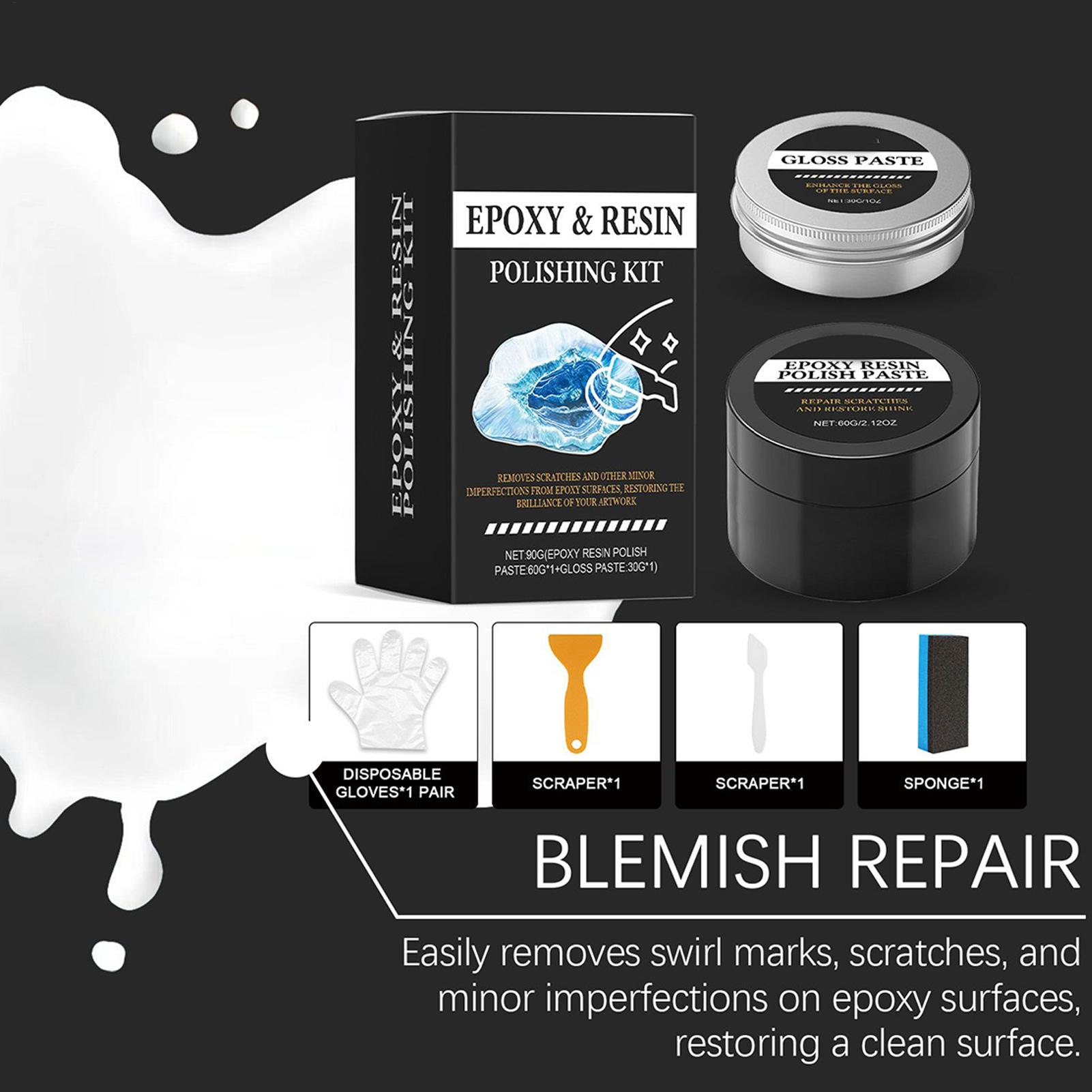 Epoxidharz-Polierset - Cremige – Resin Art For Beginners Bewertung und Preis
