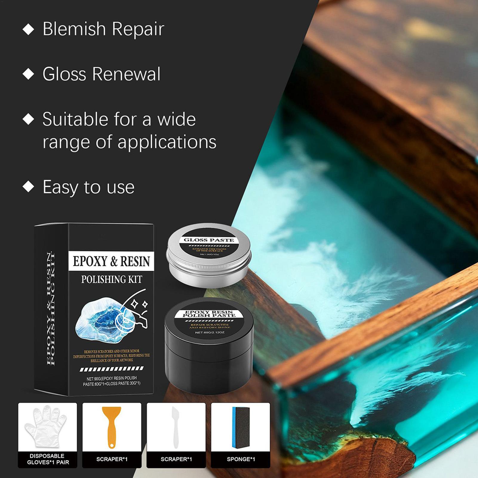 Epoxidharz-Polierset - Cremige – Resin Art For Beginners Bewertung und Preis