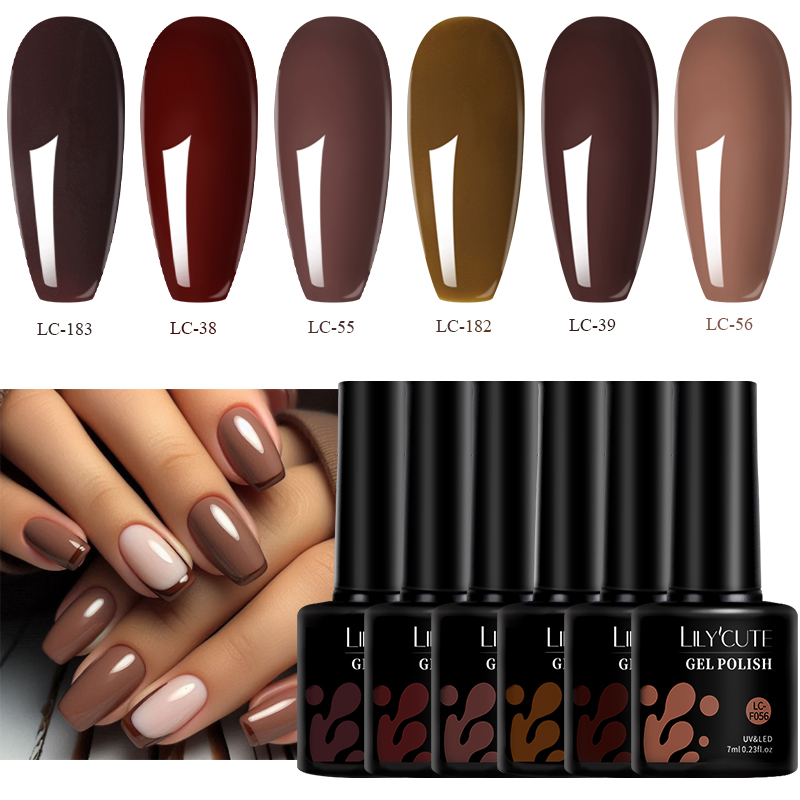 LILYCUTE 6 Teile/satz 7ML Brau – Resin Art Varnish Bewertung und Preis