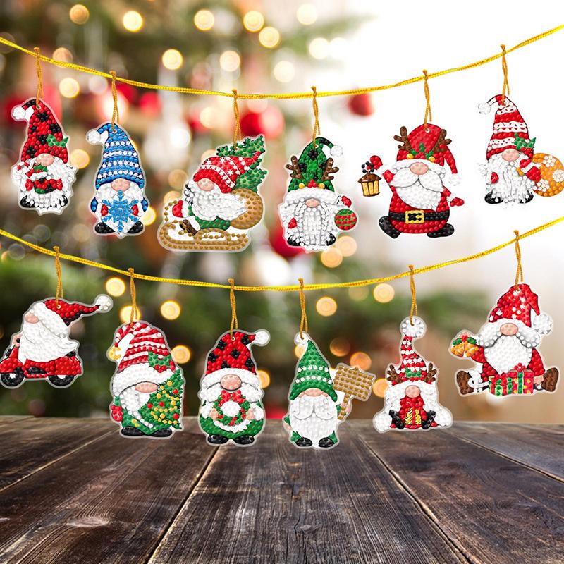Weihnachts kunst Malerei Anhän – Resin Art A Keychain Bewertung und Preis