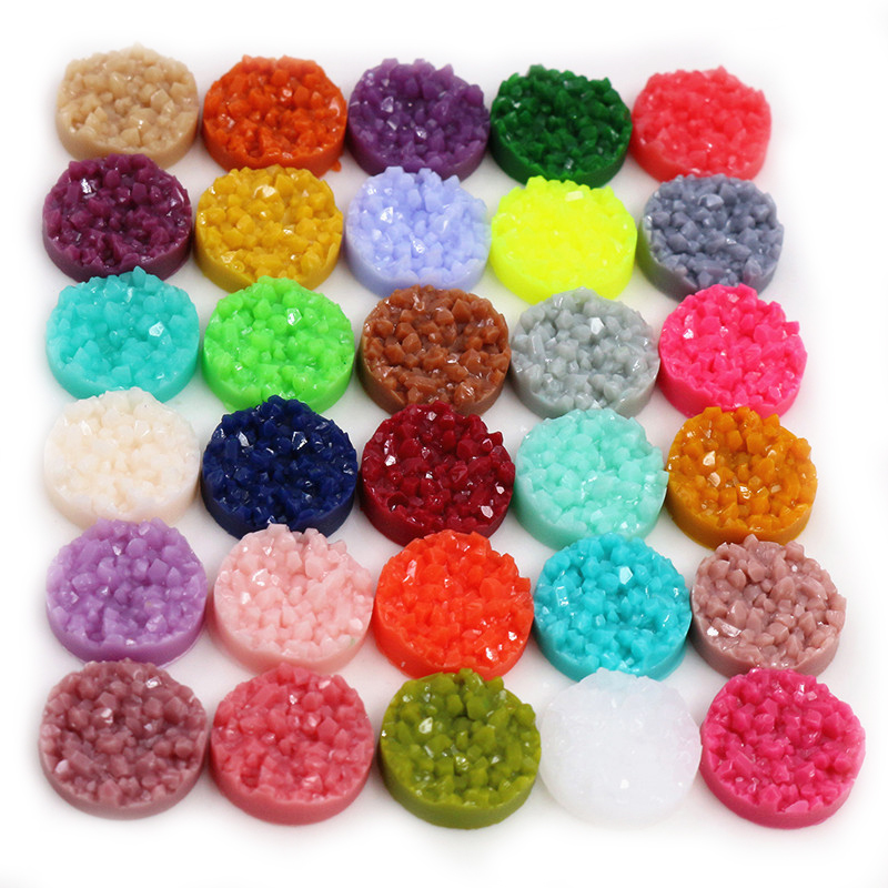 40 Stück Harz Druzy Cabochons  – Resin Art Materials Wholesale Bewertung und Preis