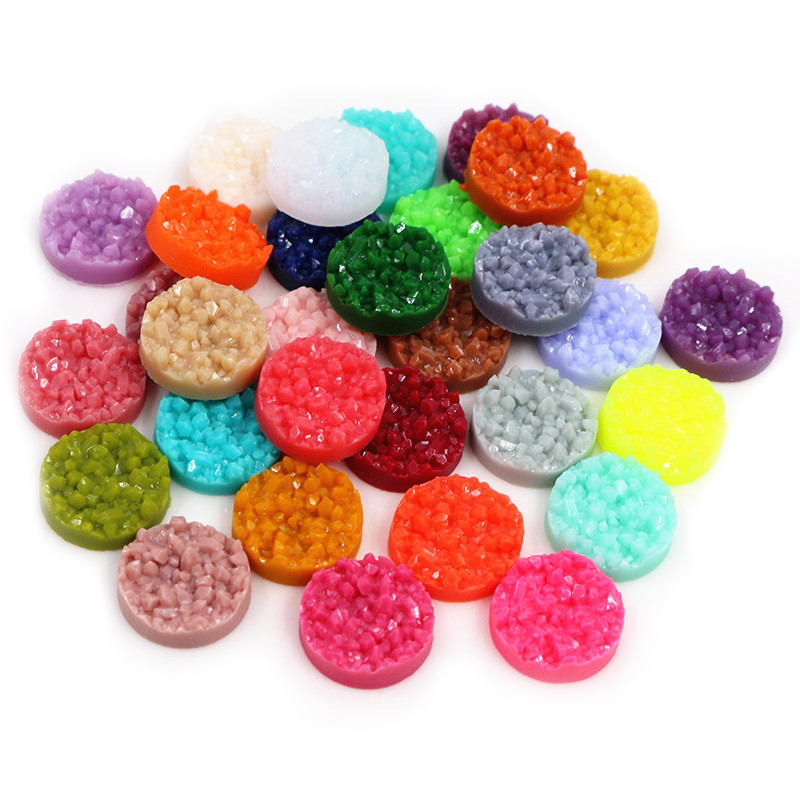 40 Stück Harz Druzy Cabochons  – Resin Art Materials Wholesale Bewertung und Preis