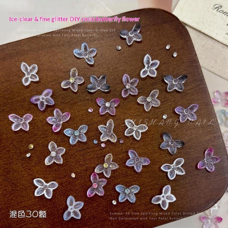 30 Stück 3D Glitzer-Harz-Schme – Resin Art Using Flowers Bewertung und Preis