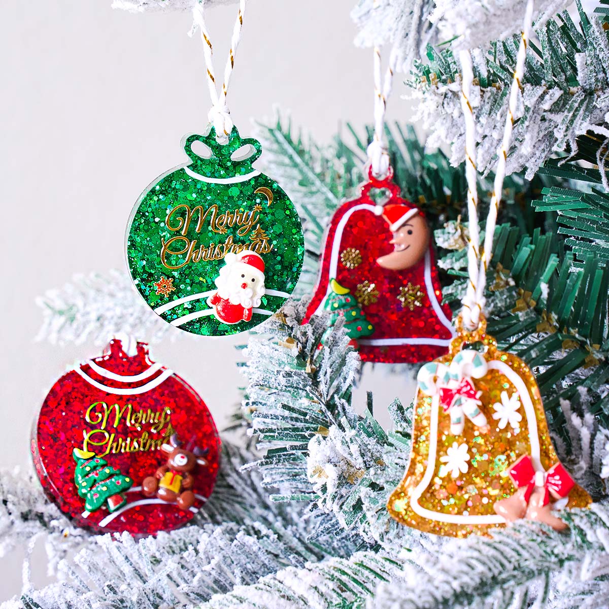 Weihnachten Tag Anhänger Silik – Resin Art Things Bewertung und Preis