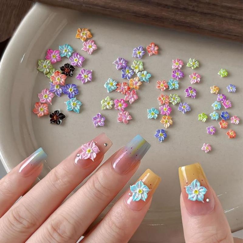 3D-Harz-Mini-Blumen-Nagelkunst – Resin Art Using Flowers Bewertung und Preis