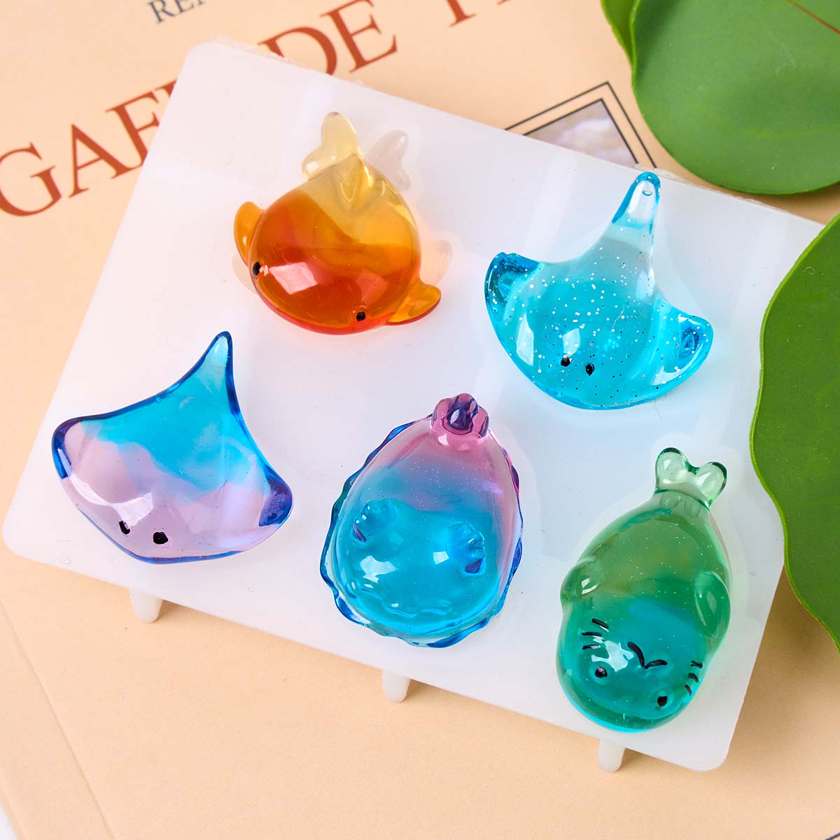 3D-Heilungs-Silikonform mit Ka – Resin Art A Keychain Bewertung und Preis