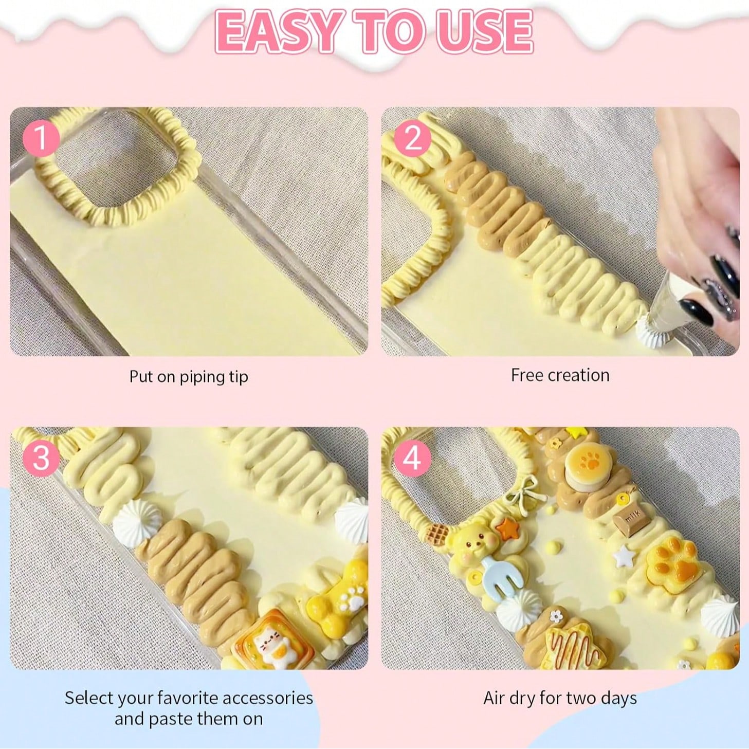 Mehrfarbige Serie (je 50ml) DI – Resin Art Phone Case Bewertung und Preis