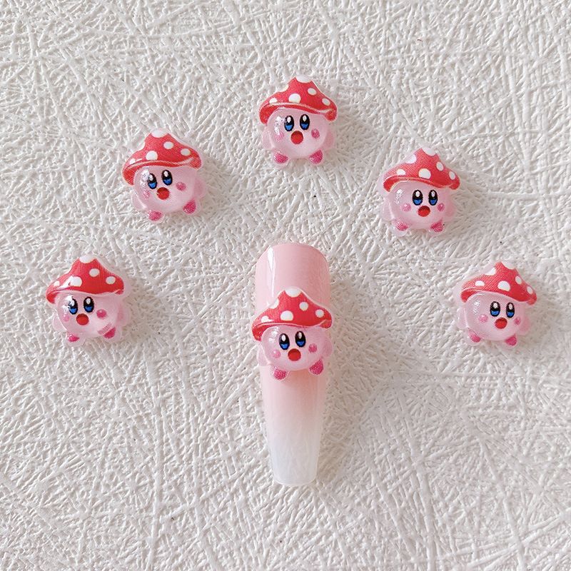2/10/20 Stück Kirby Nagelcharm – Resin Art Decor Bewertung und Preis