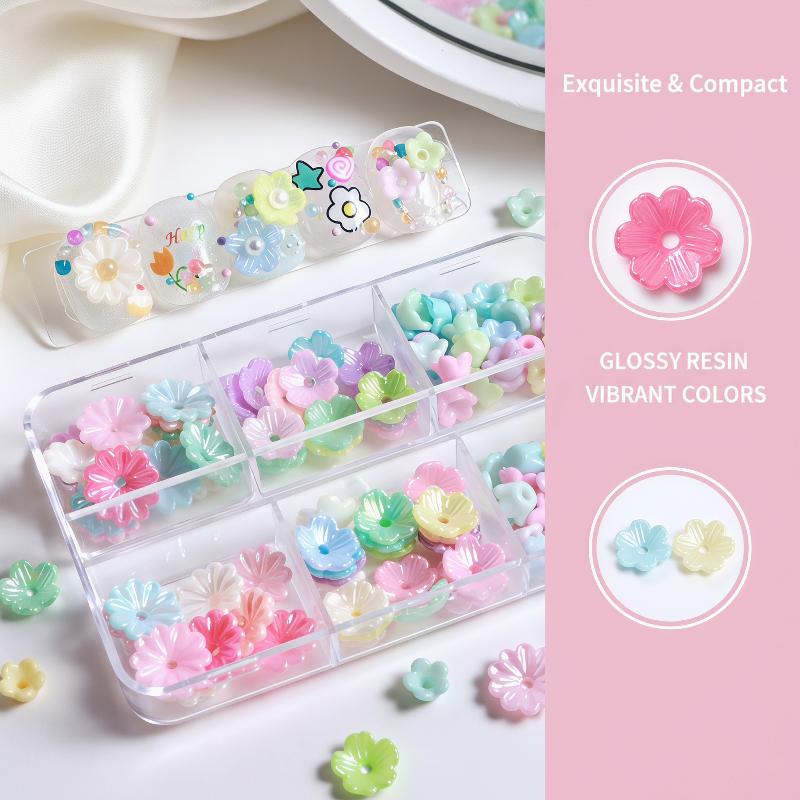 6-Fächer Mini-Harz-Blumen-Nage – Resin Art Using Flowers Bewertung und Preis