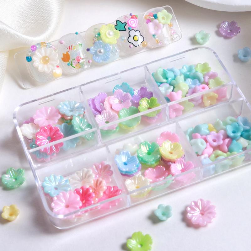 6-Fächer Mini-Harz-Blumen-Nage – Resin Art Using Flowers Bewertung und Preis