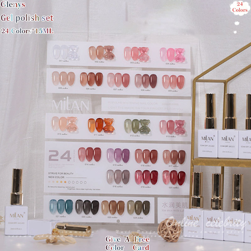 Glenys 24 Farben Nagellack-Set – Resin Art Learning Bewertung und Preis