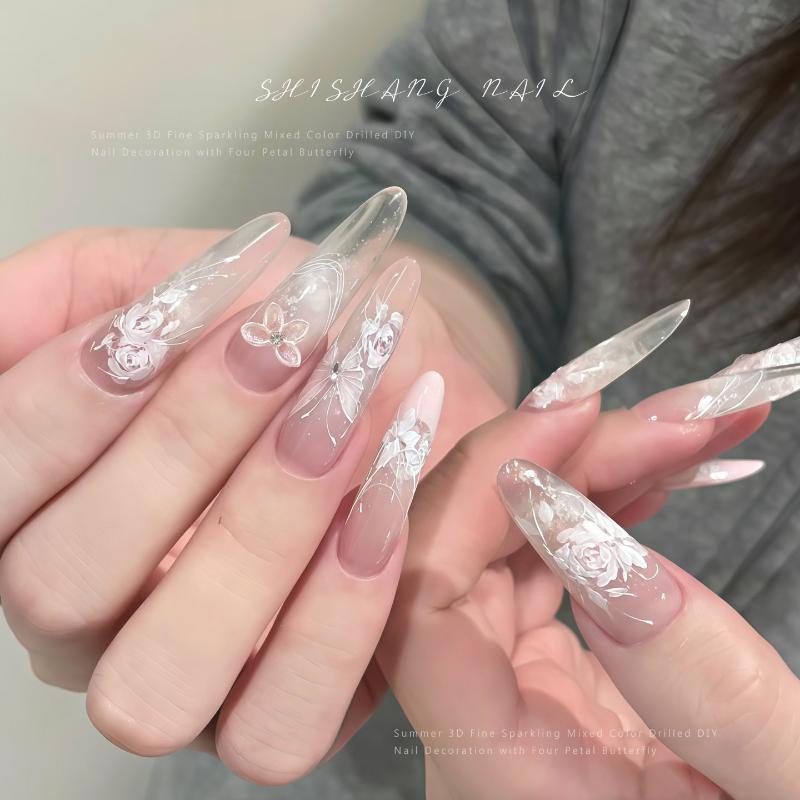 30 Stück/Beutel 3D Glitzer-Har – Resin Art Using Flowers Bewertung und Preis