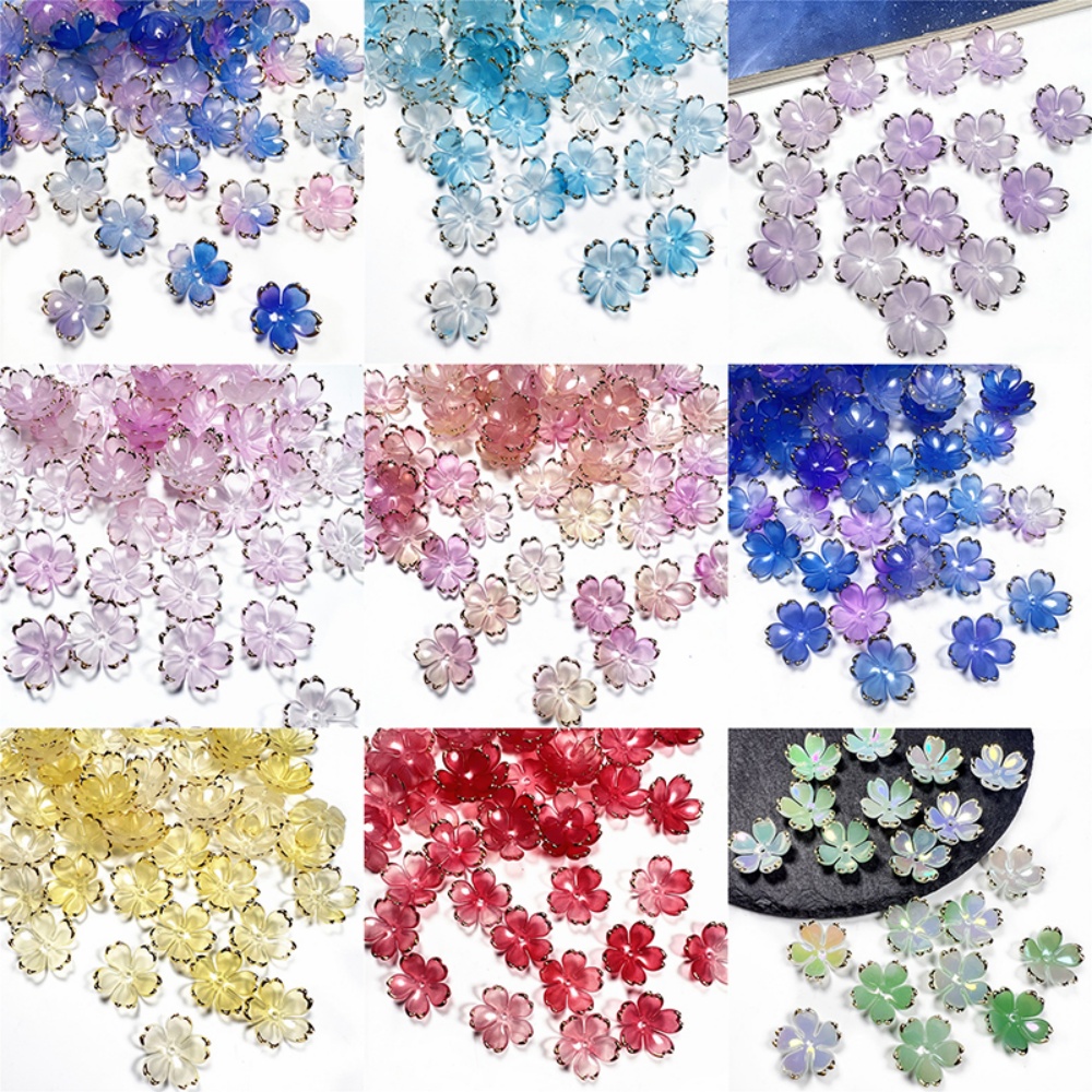 50 Stück/Set 19mm Acryl-Kirsch – Resin Art Earrings Bewertung und Preis
