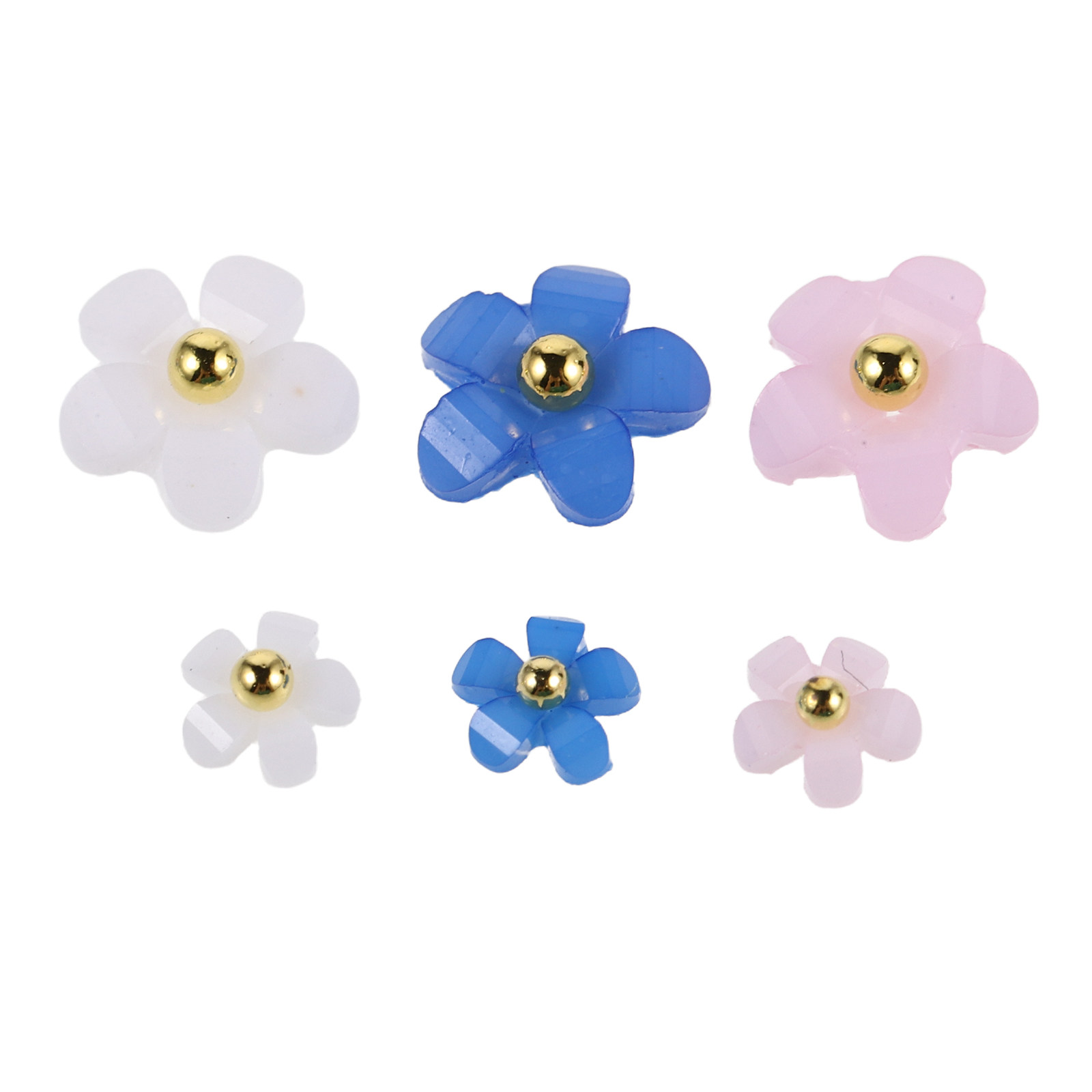 6 Beutel Harz-Nagelzubehör 3D  – Resin Art Using Flowers Bewertung und Preis