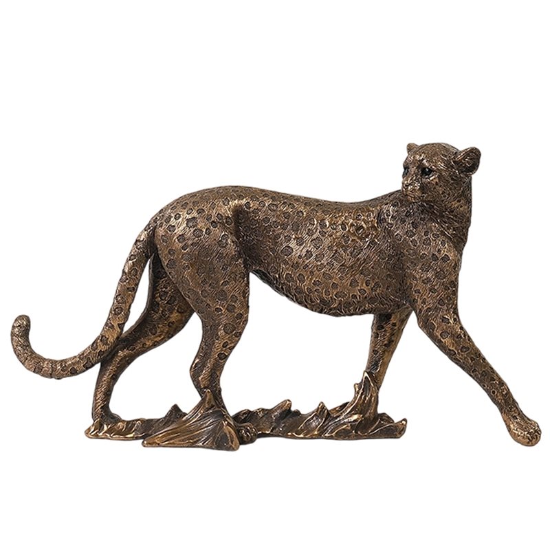 Moderne Leoparden-Harzskulptur – Resin Art Pro Bewertung und Preis
