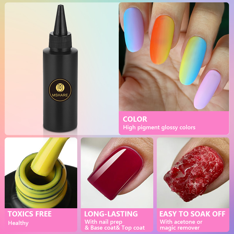 MSHARE 100ML Nagelgelpoliermit – Resin Art Varnish Bewertung und Preis