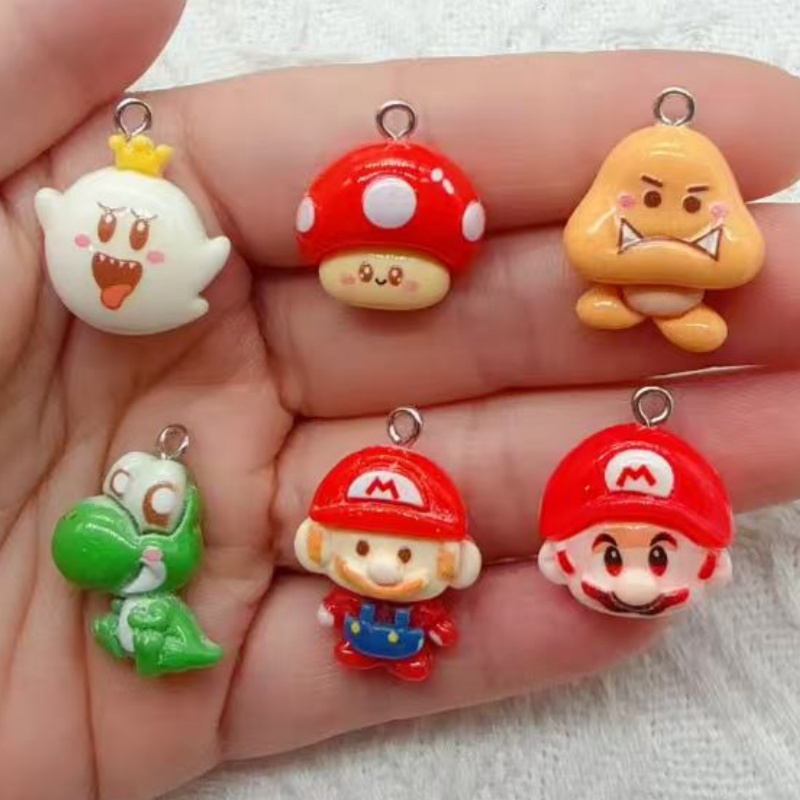 10 Stück Cartoon-Anhänger aus  – Resin Art Materials Wholesale Bewertung und Preis