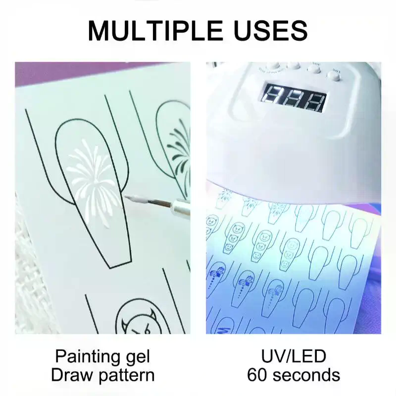Nagelkunst-Linien Übungspapier – Resin Art Learning Bewertung und Preis