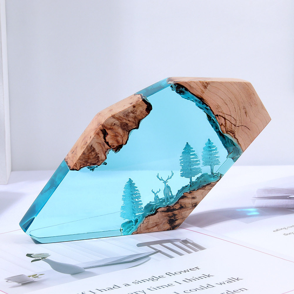 Waldfee-Hirsch Desktop-Kunst P – Resin Art Decor Bewertung und Preis